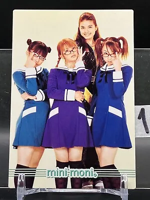 Minimoni Morning Musume Card TCG Japanese Idol Japan 2001 UP-FRONT AGENCY No1 A • $17.99