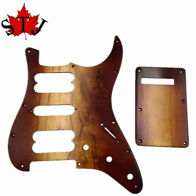 1 SET Maple Wood GUITAR HSH Pickguard And Backplate • $21.99