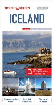 Insight Guides Travel Map Iceland (Insight Travel Maps) By Insight Guides • £7.85