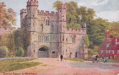 Postcard - Battle - Battle Abbey (J Salmon) • £2.75