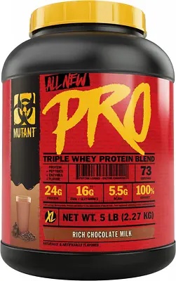 Mutant Pro – Triple Whey Protein Powder Supplement – 5 Pound (Pack Of 1)  • $159.99