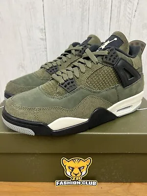 Air Jordan 4 Retro SE Craft Medium Olive Men FB9927-200 GS FB9928-200 SHIPS NOW • $209