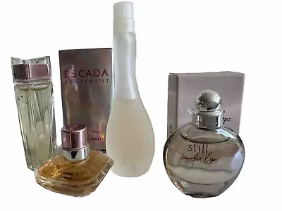 Miniature Perfume Lot Collecton Escada Sentiment JLo Glow Still Goddess • $15