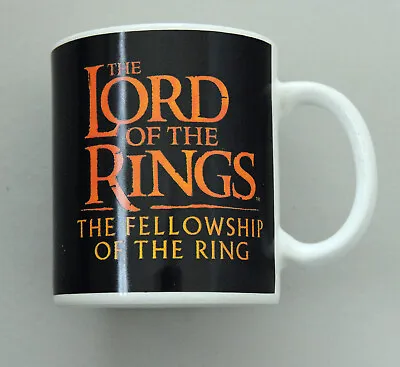 Lord Of The Rings: The Fellowship Of The Ring Logo Mug. Excellent Condition. • £14.99