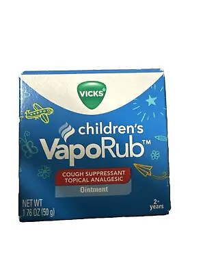 Vicks Rub Children's Chest Rub Ointment 1.76oz (Beatup Box) • $5.99