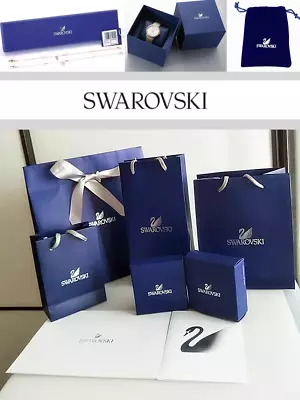 Swarovski Gift Boxbagpouchcard Watch Box-Brand New • £3.99