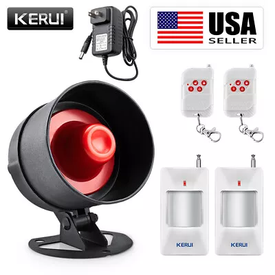 Wireless Home Alarm System Security Motion Detector Garage Alarm Burglar Alert • $25.99