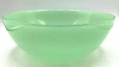 Awesome 10  Smooth Jadeite Salad Bowl Unmarked - Fire King?  • $43.69
