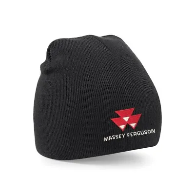 Massey Ferguson Tractor Beanie Hat - One Size • £6