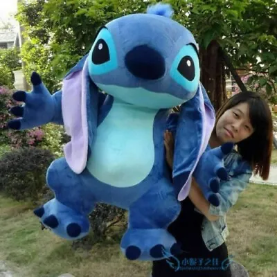 Giant Hung Lilo & Stitch Toy Stuffed Plush Soft Doll Pillow Valentine Gift 60cm • $95.99