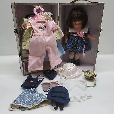 Vintage Effanbee Doll With Trunk Doll Clothes And Accessories • $9.99