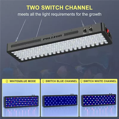 300W Dimmable LED Aquarium Light Reef Fish Coral Light Full Spectrum Marine Lamp • $189.31