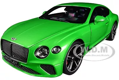 2018 Bentley Continental Gt Apple Green Met. 1/18 Diecast Model Car Norev 182784 • $149.99