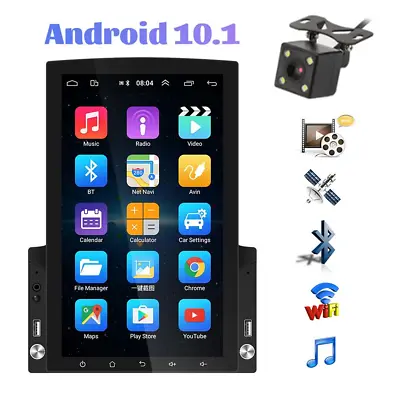 2Din Android10.1 9.7 Vertical Car Stereo Radio GPS Navigation Wifi Player Camera • $179