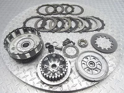 2000 00-01 Yamaha YZFR1 R1 Clutch Basket Hub Primary Plate Disc Inner Outer • $185.99