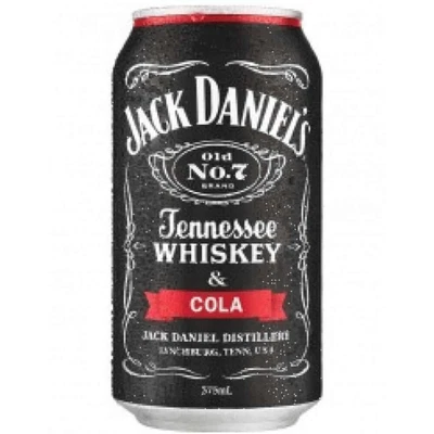 $157 • Buy Jack Daniels Tennessee Whiskey & Cola Cans 375ml