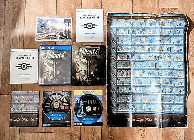 Fallout 4 PlayStation 4 With Steel Book Sealed Postcards Poster And Free Game • £9.25