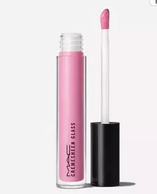 MAC Cremesheen Glass Pagoda Lip Gloss .09 OZ Full Size Frosted Cool Pink Shimmer • $25