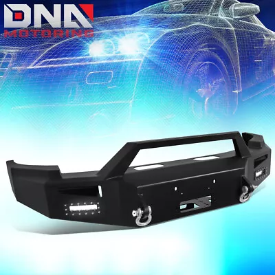 For 2007-2013 Chevy Silverado Heavy Duty Rock Crawler Front Bumper+led Fog Light • $999.99