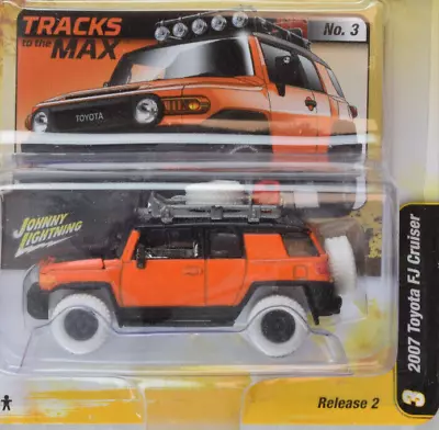 Johnny Lightning Street Freaks 2007 Toyota FJ Cruiser WHITE LIGHTNING 1:64 Car • $39.99