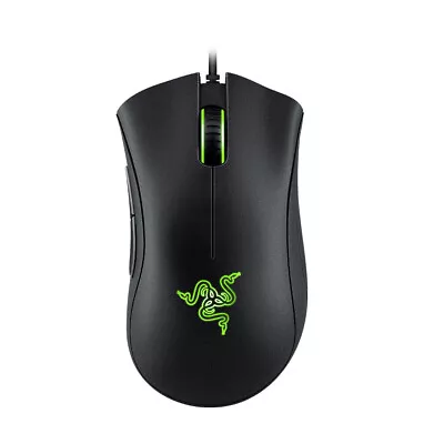   Adder Essential Wired Gaming  6400DPI Ergonomic Mice Black D0U0 • $43.49