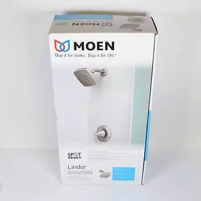 Moen Lindor 82506SRN Brushed Nickel 1-handle Single Function Shower Faucet • $94.34