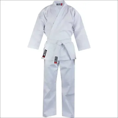 Blitz Sports Adult Karate Suit - White Mens Suit GI • £24.95