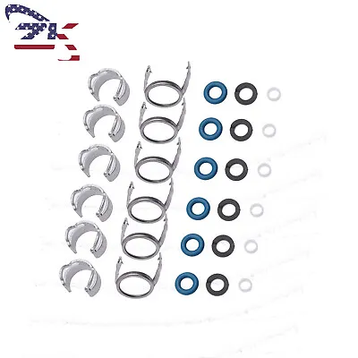 6pcs Fuel Injectors Seals Kit Fit For Audi A4 A5 A6 A8 Quattro Q5 Q7 06E998907G • $16.99