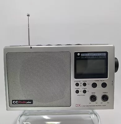  C Crane CC RADIO PLUS Multiband Portable AM/FM/Weather/TV Band Radio Great Cond • $71