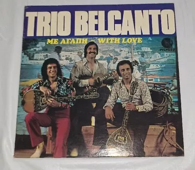 Trio Belcanto - With Love (Me AgÃ¡pi) Epsilon Records 1973 PILPS-92 • $7.77