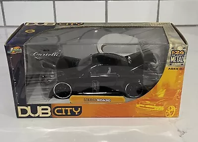 Jada Dub City Lexus SC430 Coupe Black  1:24 Scale Diecast Car New In Box • $35