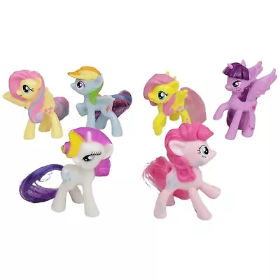 My Little Pony 3  McDonald's Happy Meal Toy Lot Of 6 - Hasbro 2014/2015 • $15