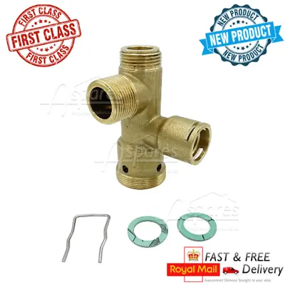 Vaillant Turbo Max Plus 824 828 837 E Diverter Valve 252457 Body Brand New • £28.90