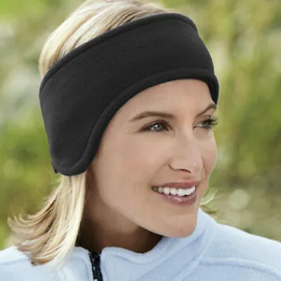 £4.45 • Buy Soft Fleece Headband Winter Warm Mens Ladies Ski Snowboard Ear Muff Head Warmer 