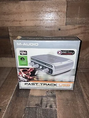 M-Audio Fast Track Guitar Instrument Mic Recording USB Digital Audio Interface • $39.99