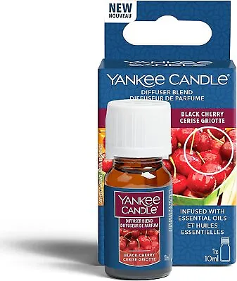 Yankee Candle Ultrasonic Aroma Diffuser Essential Oil Refill Black Cherry  • £7.29