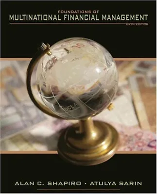 Foundations Of Multinational Financial Management Hardcover • $5.31
