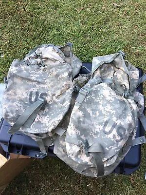 Lot Of 2 Sustainment Pouches For Army ACU Military Large Rucksack USGI MOLLE II • $14.95