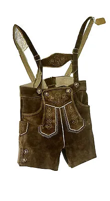 Tsar Crachten Oktoberfest Branded Authentic German Lederhosen Children • $50