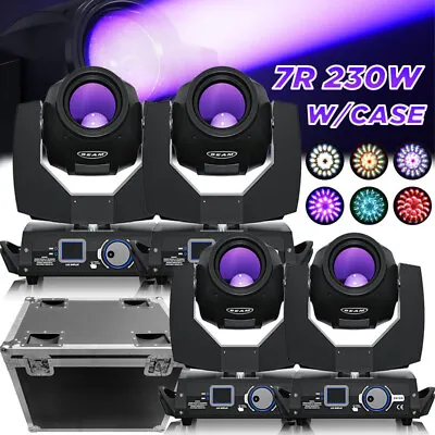7R 230W Moving Head Light GOBO Stage Lighting LED DMX Beam Disco DJ Lights&Case • $319.99