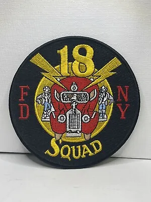 FDNY SQUAD 18 MANHATTAN NEW YORK NY 4   FIRE DEPT  PATCH - From Ground Zero • $24.99
