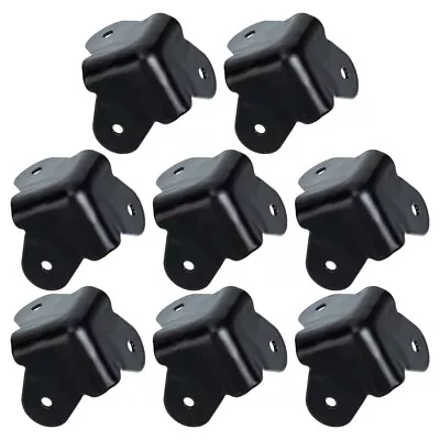 Guitar Speaker Cabinet Corner Protectors (8pcs) Metal Edge Guards With Screws • £11.28