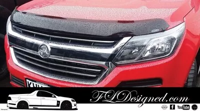 2017-2019+ Holden Colorado Trailblazer Chevy S10 Dark Tint Bonnet Protector • $229