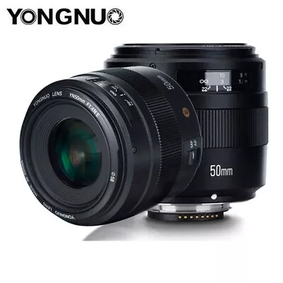 YONGNUO YN 50mm F1.4N E 50mm Standard Prime Lens For Nikon D5600 D3400 • $269.69