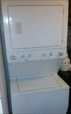 Kenmore Washer & Dryer Set Stacked Fully Functional With All Connectors & Drains • $650