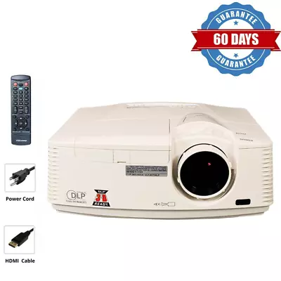 4200 ANSI DLP Projector Professional For Business Presentation HD HDMI W/Bundle • $159.53