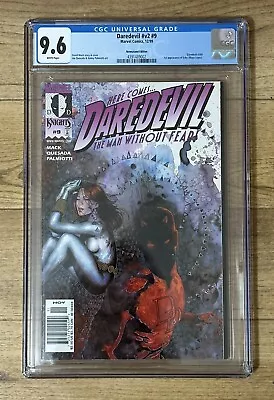 Daredevil #V2 #9 CGC 9.6 NEWSTAND 1st Appearance Of Echo Marvel 1999 ❌ • $41