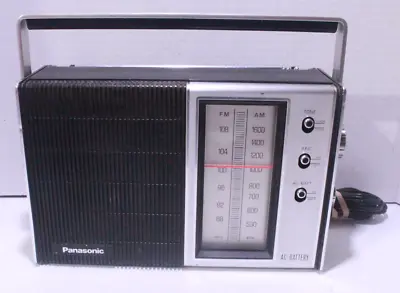 Panasonic AM/FM Radio MODEL RF-593 Tested VINTAGE 70's • $24.99