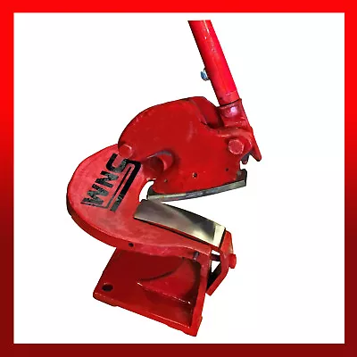 WNS Sheet Metal Throatless Shear Curved Blade Cropper Cutter Guillotine 100mm  • £210