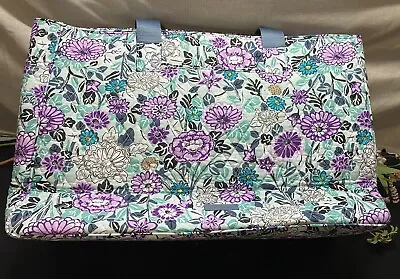 Vera Bradley X-Large Commuter Travel Tote Penelope’s Garden NWOT • $45